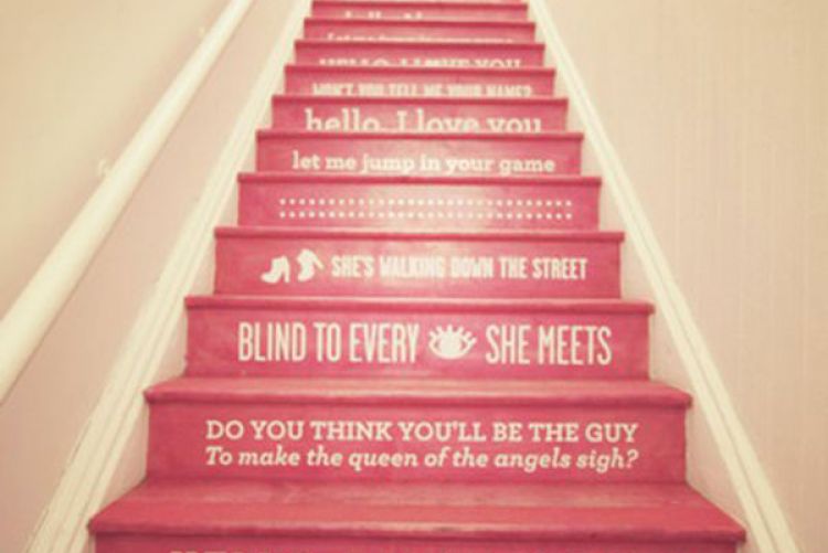 Trend Alert: Painted stairs