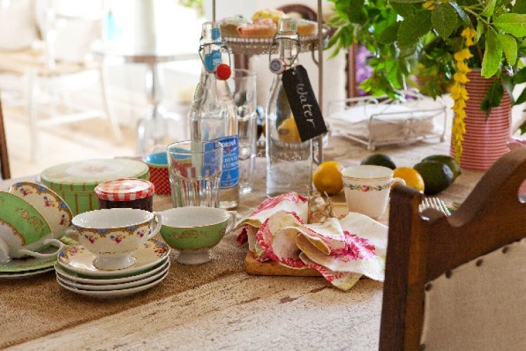 Interior designer Amber Clery's vintage style home