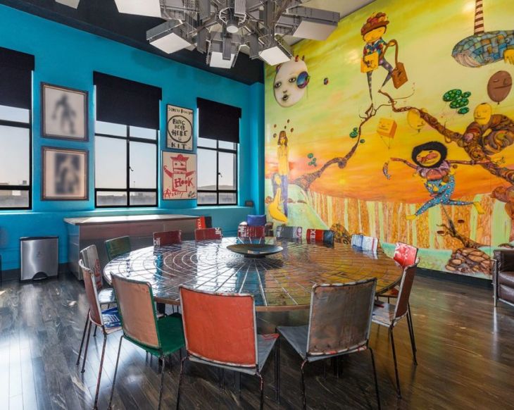 Inside Johnny Depp's $12.7 million eclectic, art-filled LA penthouse