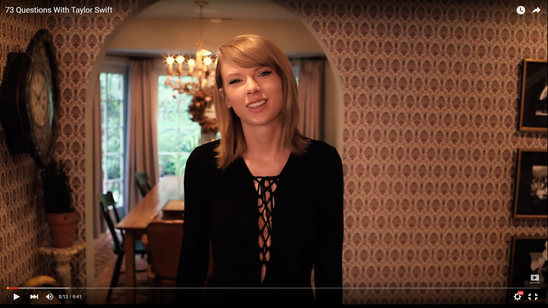 taylor swift house tour vogue