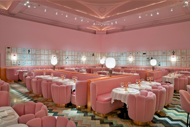 India Mahdavi's colourful interior design at Sketch London is Instagram