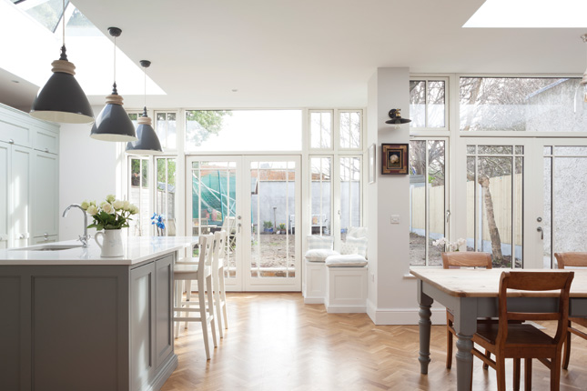 spacious kitchen makeover irish real home dublin