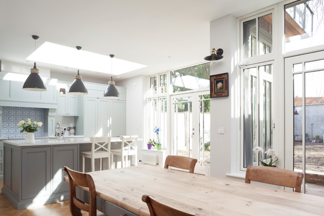 spacious kitchen makeover irish real home dublin