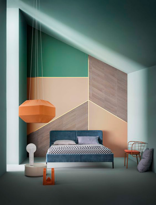 Geometric wall