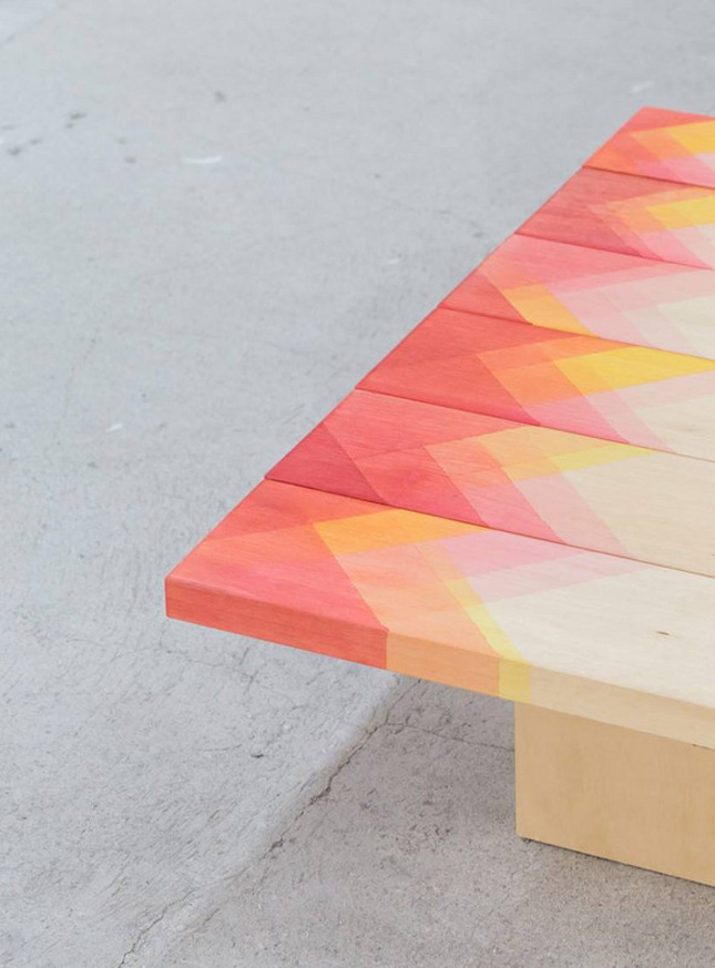 Geometric table inspo