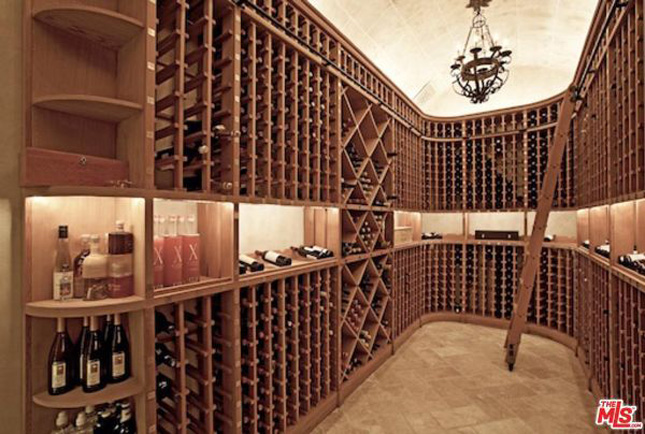 Beyoncé's wine cellar