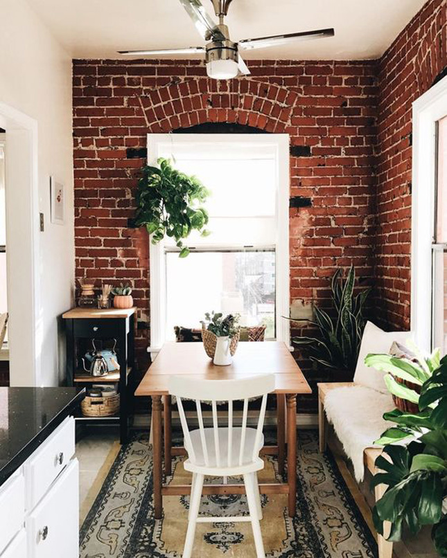 apartment dining space