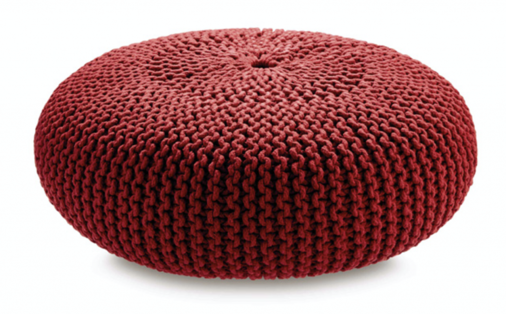 Aldi knitted deals footstool