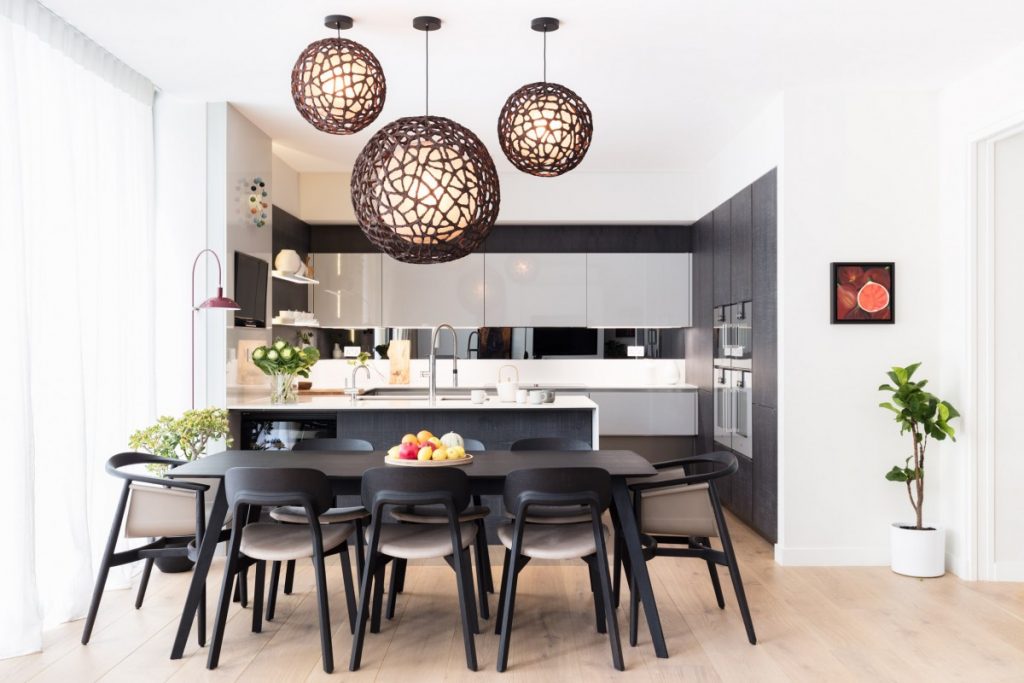 Modern kitchen best sale table lighting