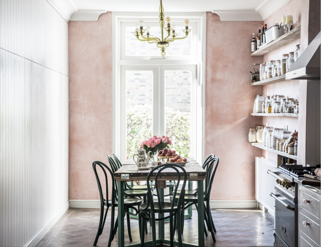 pink kitchens inspiration