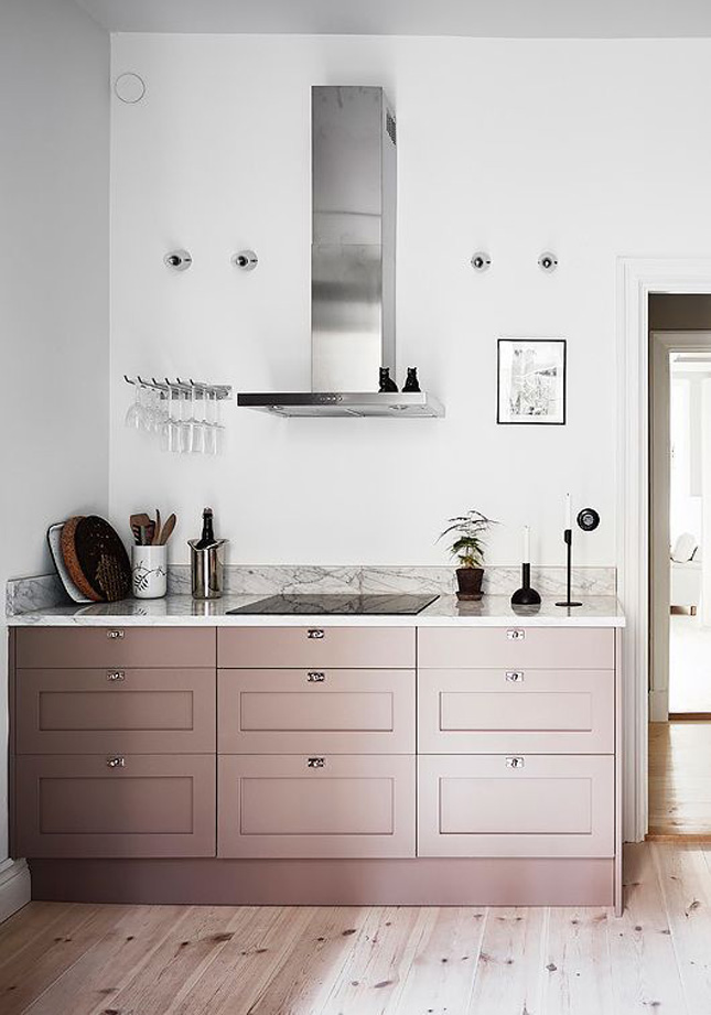 pink kitchens inspiration