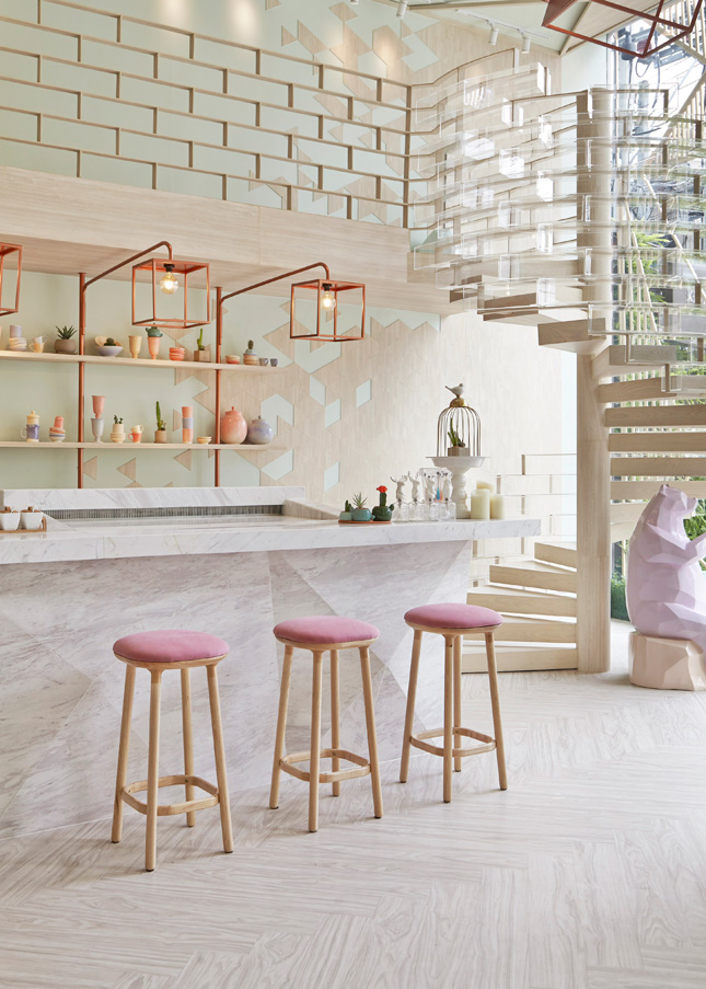 pink kitchens inspiration