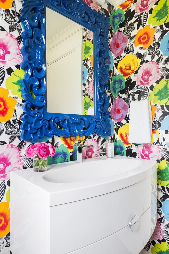 17 times that wallpaper in a bathroom stole the show | HouseAndHome.ie