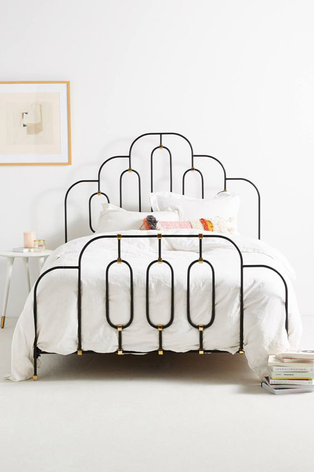 cast iron bed