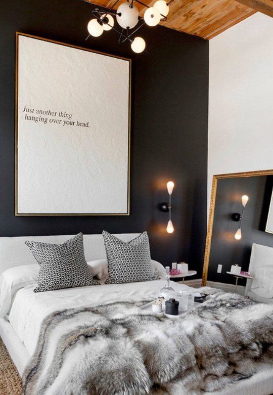 7 Brilliant Times Oversized Art Really Modernised A Room