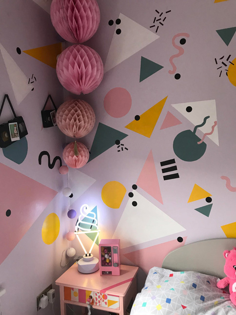 kids bedroom makeover 80s inspired