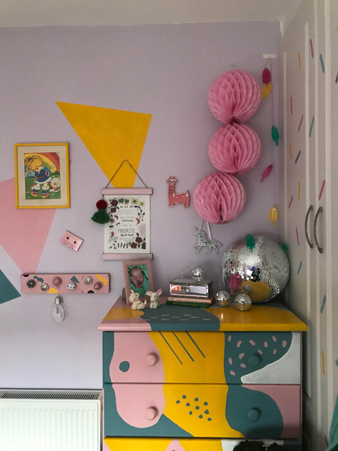 kids bedroom makeover 80s inspired