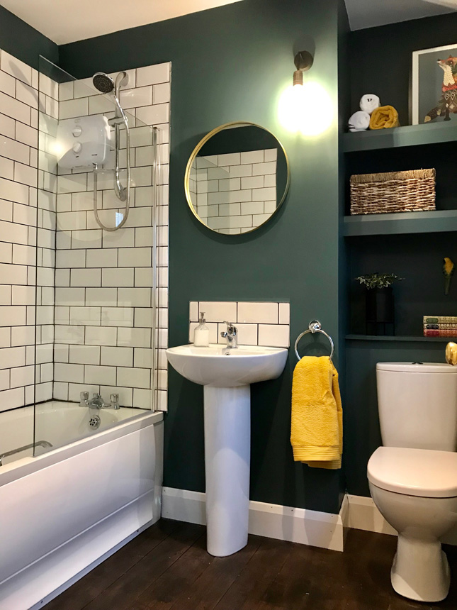 budget bathroom makeover