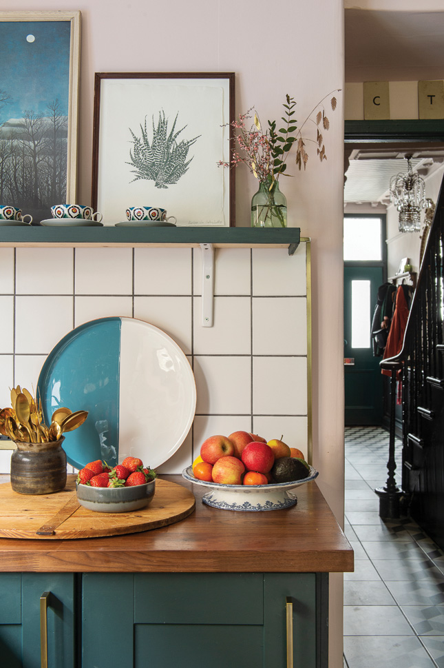 london victorian terrace house kitchen