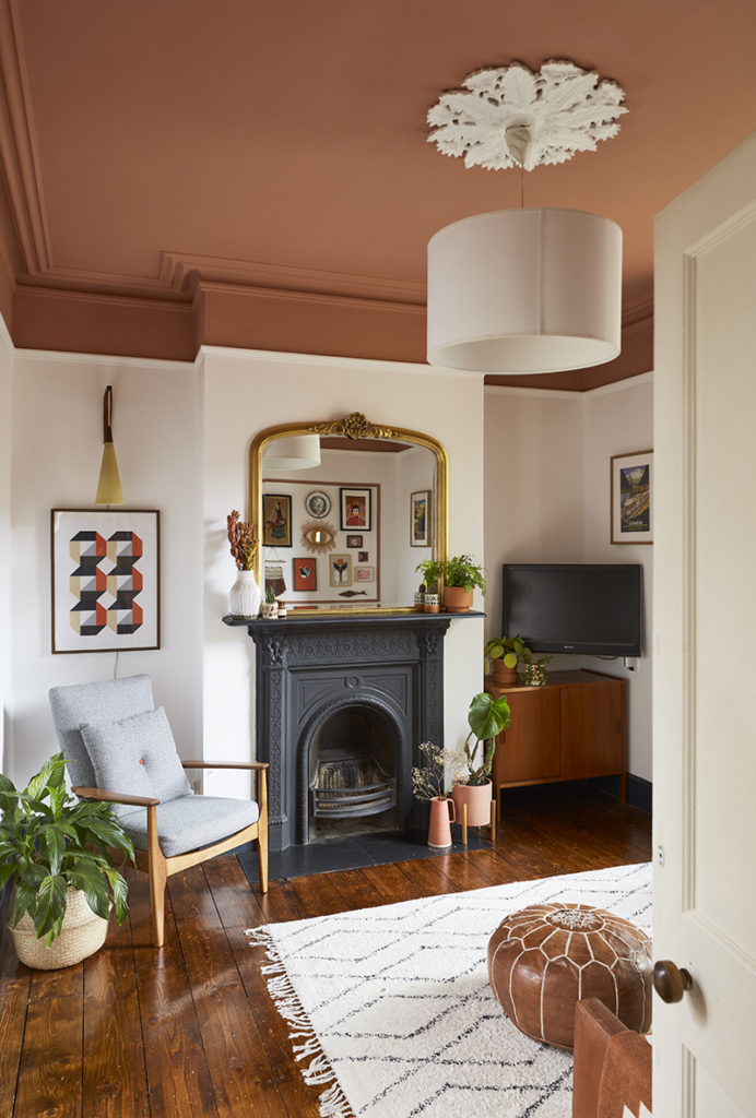 Frieda Furlong's living room makeover using Crown Paints