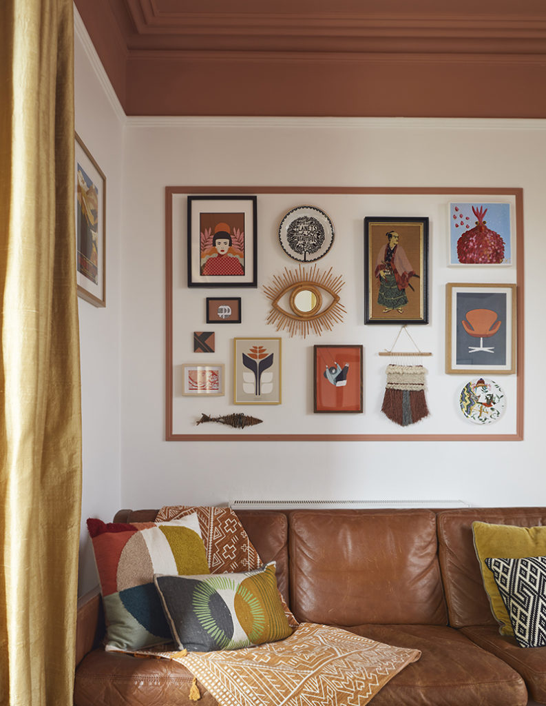 Frieda Furlong's living room makeover using Crown Paints