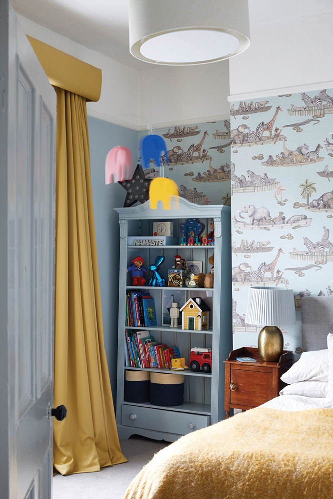 Image of the child's bedroom in Sara Cosgrove's home, H&H Jan-Feb22