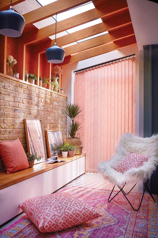Image of an interior featuring blinds from Hillarys, H&H Jan-Feb22
