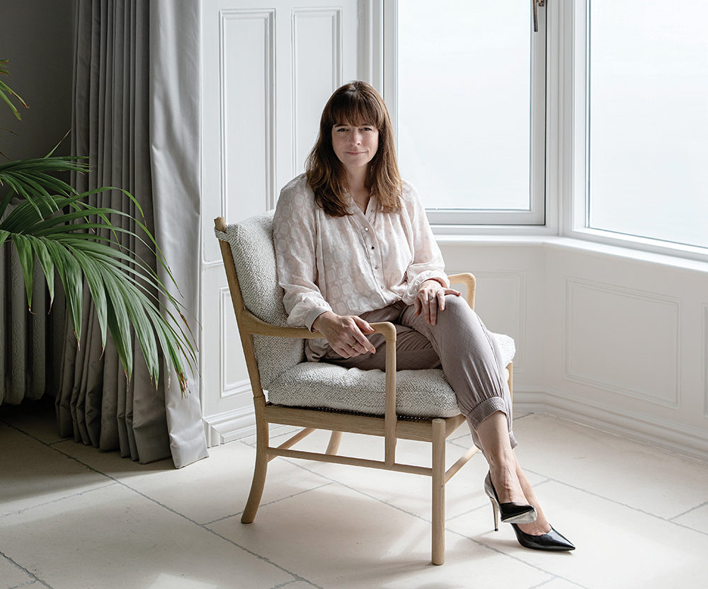 Image of designer Emily Maher, H&H Jan-Feb22