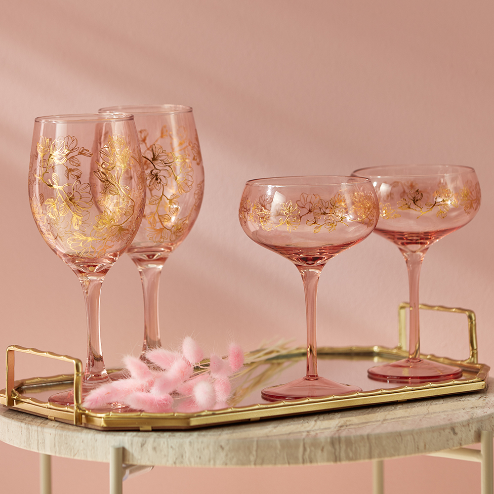 Image of the glassware from Primark's Dreamscape trend