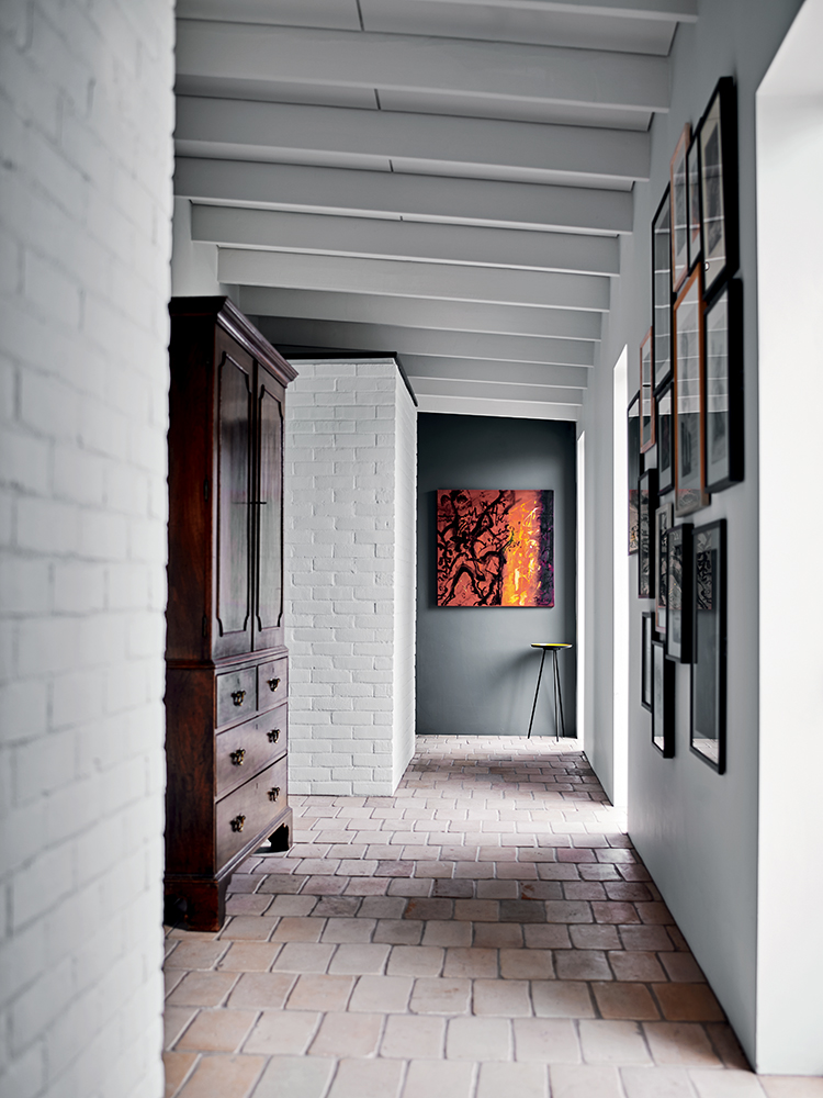 Image of a hallway in the book Calm by Sally Denning, H&H Mar-Apr22