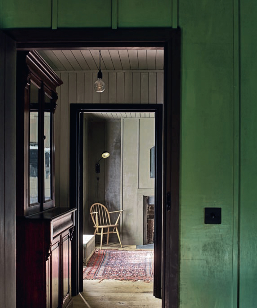 Image of a hallway in the book Calm by Sally Denning, H&H Mar-Apr22