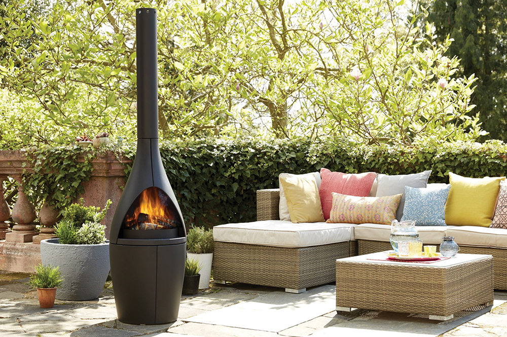 Image of wood-burning stove from Morso, House and Home May-June22