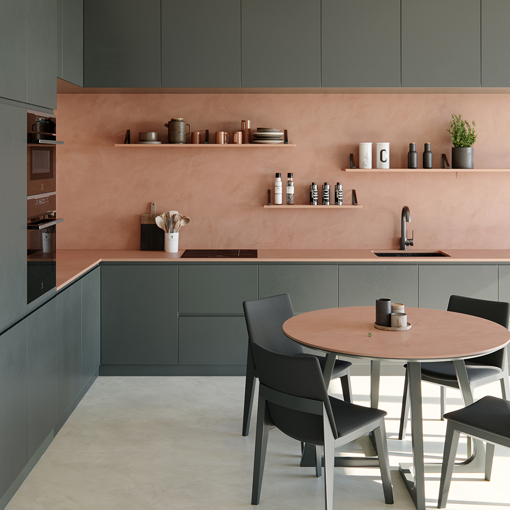 Image of Cosentino's Dekton Kraftizen in Umber