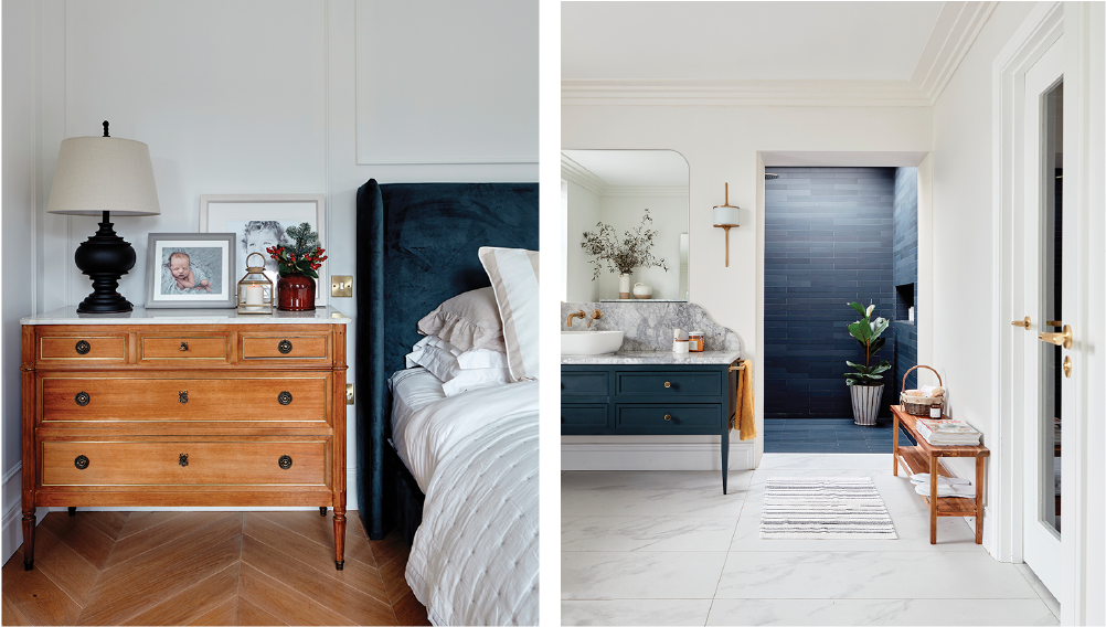 Images of Susan McGowan's bedroom, House and Home Nov-Dec21