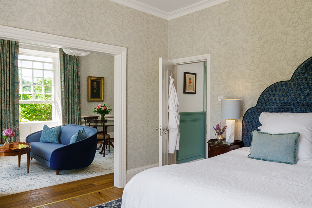 Image of Dunbrody Country House hotel – bedroom suite