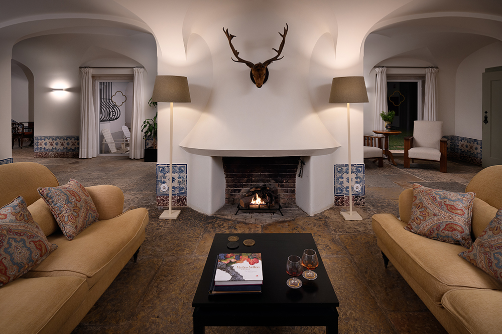 Image of the lounge at the Hotel Casa Palmela