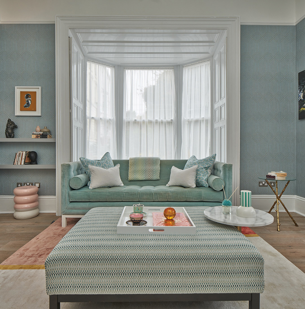 Image of a living room project by Julianne Kelly