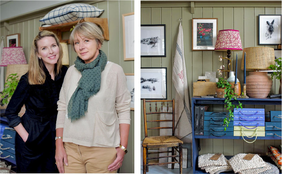 Images of the founders of Provenance plus some of their homewares