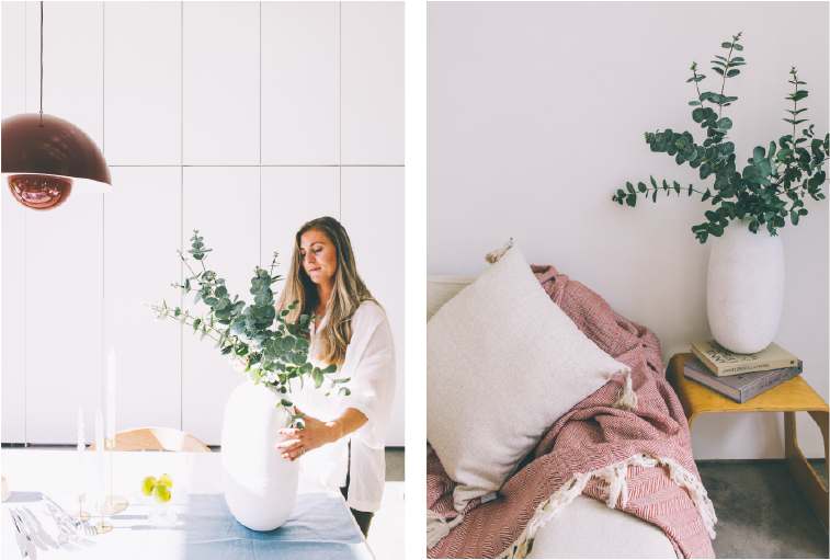 Images of founder and homewares from Taylor & Gray