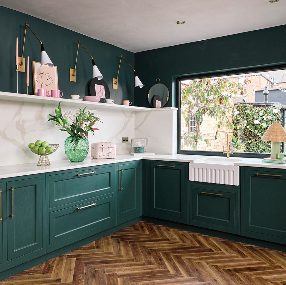 Image of kitchen of Michelle and Gabriel Ramsey's house, House and Home magazine