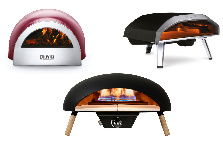 Pizza ovens from Ooni, Delvita and Le Feu Turtle