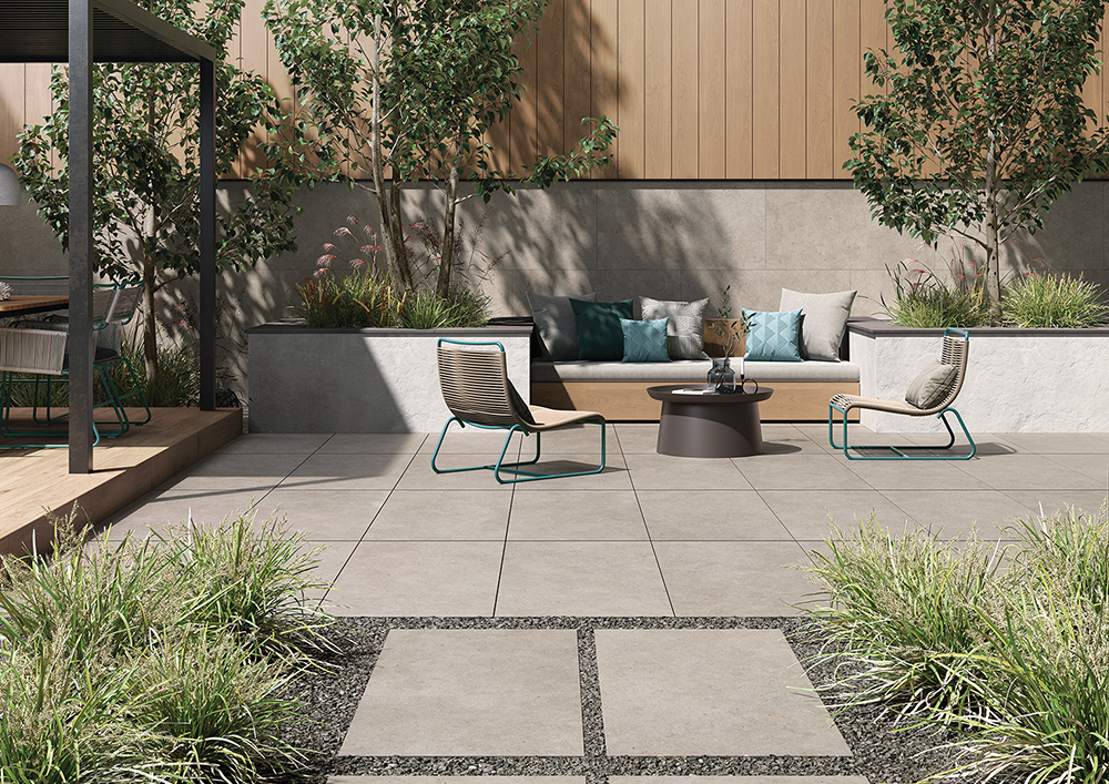 Mirage, Elysian Italian porcelain outdoor tiles, Tubstiles.ie