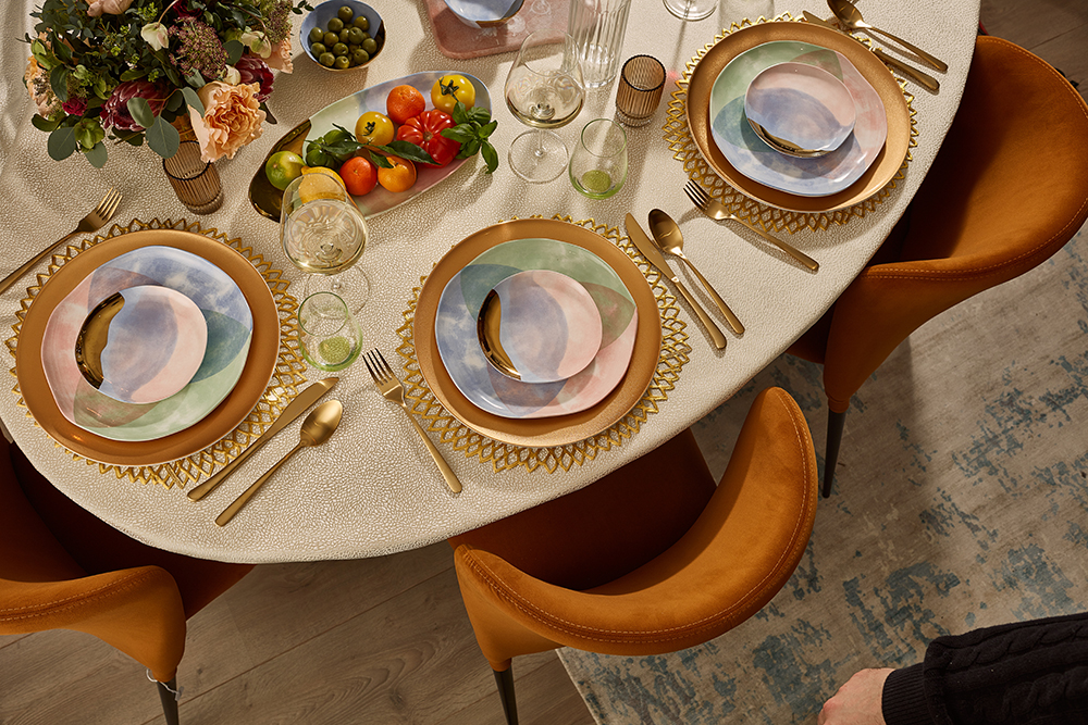 Image of Peacock & Co Dreamscape collection of tableware