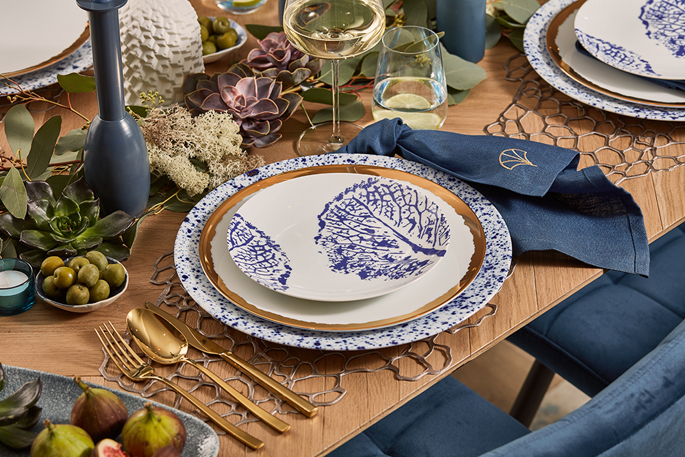 Image of Peacock & Co Seascape collection of tableware