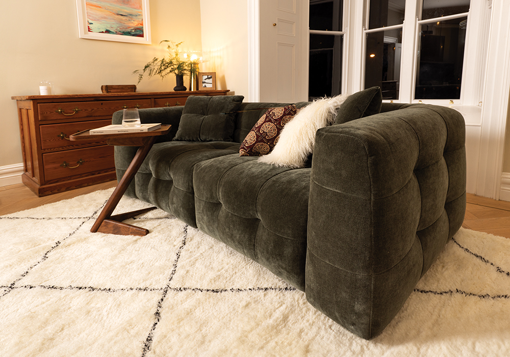 Image of EZLiving Bottega Manhattan Pine 2.5 Seater Sofa