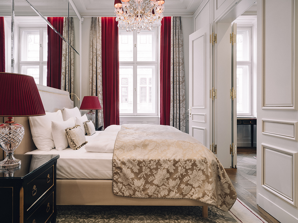Image of the Madam Butterfly suite at the Hotel Sacher, Vienna