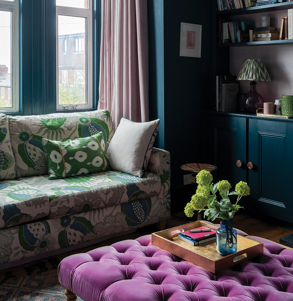 Image of colourful living room seen in Colour Home by Home Milk