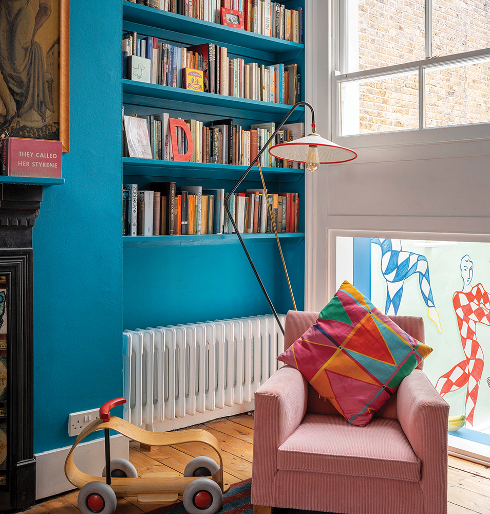 Image of colourful living room seen in Colour Home by Home Milk