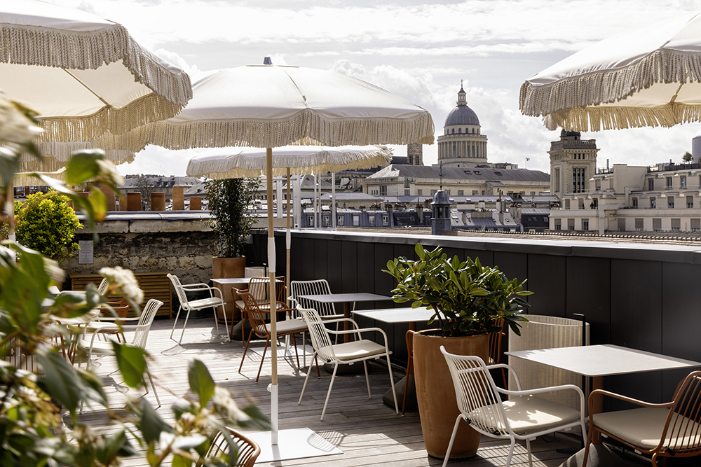 Image of Hotel Pilgrim, Paris, roof terrace