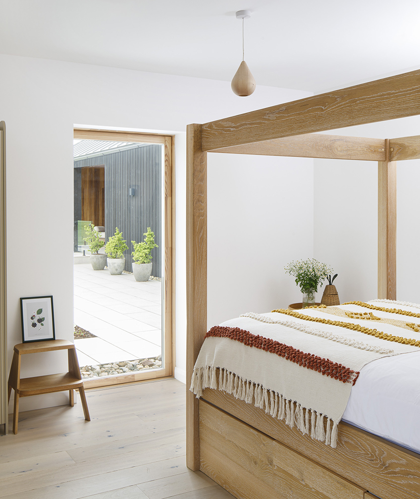 Image of Halka Lodge in the Burren – guest bedroom